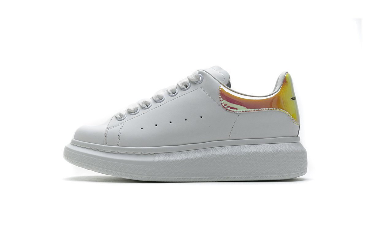 Alexander McQueen Sneaker White Orange Laser Alexander McQueen Sneaker White Orange Laser